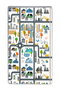 Conceptum Alfombra Manitoba Multicolor 80 x 140 cm